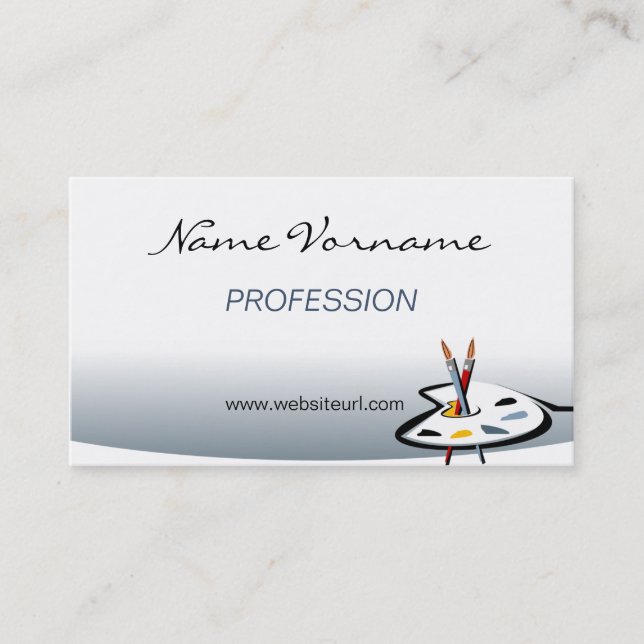 paint business card (Front)