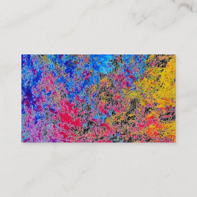 Paint Business Card (Back)