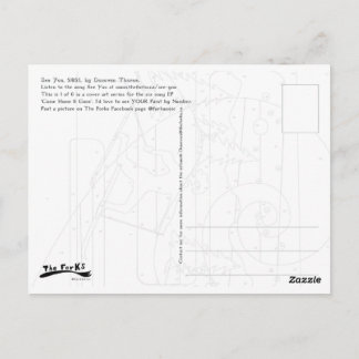 Paint by Number Postcard