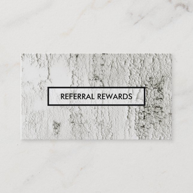 paint chip referral rewards program card (Front)
