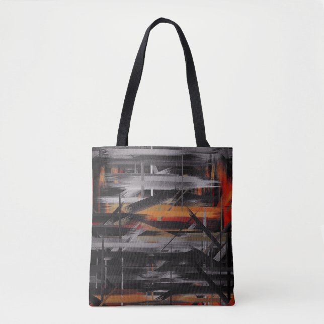 Paint Colour Splatter Brush Stroke #10 Tote Bag (Front)