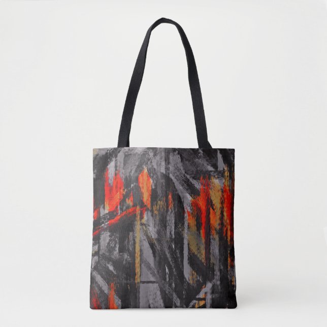 Paint Colour Splatter Brush Stroke #24 Tote Bag (Front)