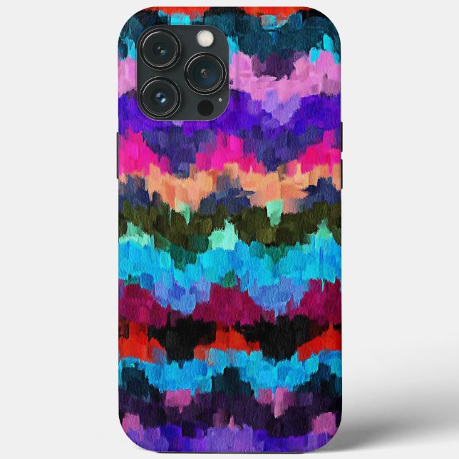 Paint Colour Splatter Brush Stroke Case-Mate iPhone Case (Back)