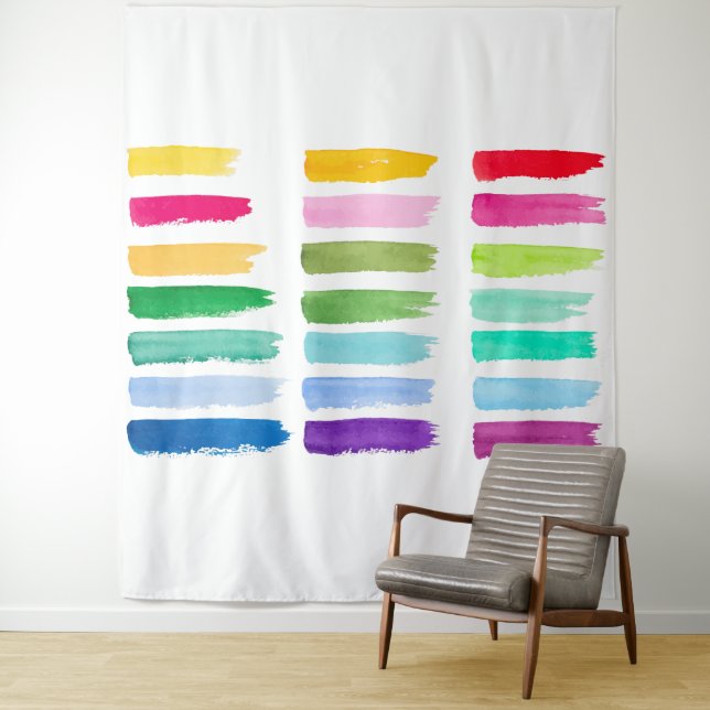 Paint Dabs Tapestry (In Situ)