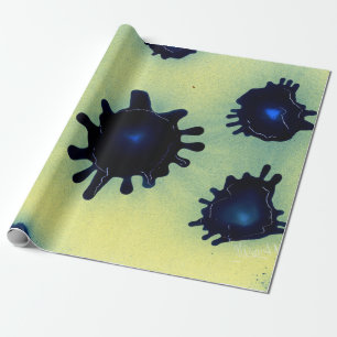 Paint Drip Wrapping Paper