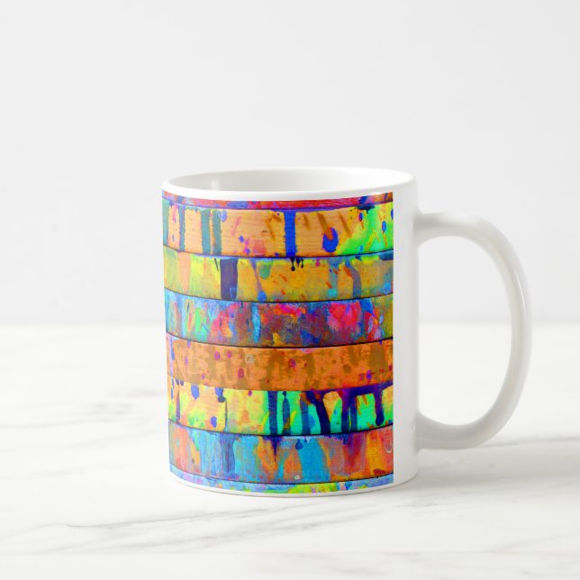 Paint Drips Coffee Mug (Right)