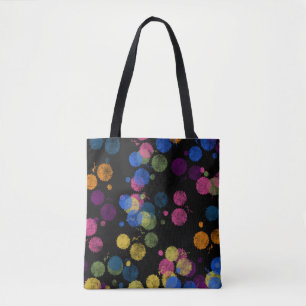 Paint Drips Tote Bag