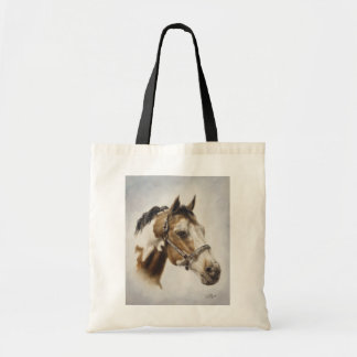 Paint Horse Canvas Tote Bag