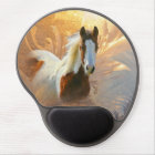 Paint Horse Gold Gel Mousepads