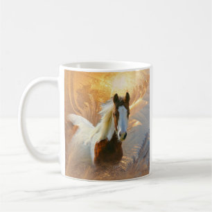 Paint Horse Gold Mugs