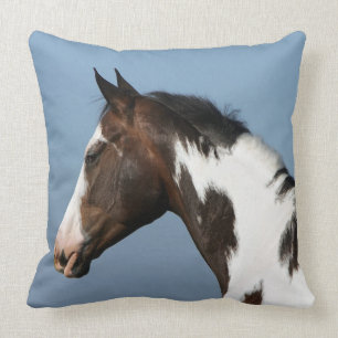 Paint Horse Headshot 1 Cushion