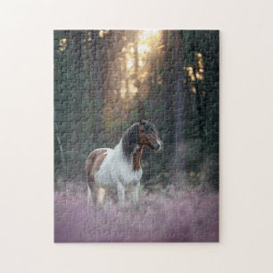 Paint Horse in a Field Jigsaw Puzzle