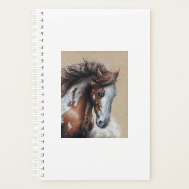 Paint horse in desert planner (Front)