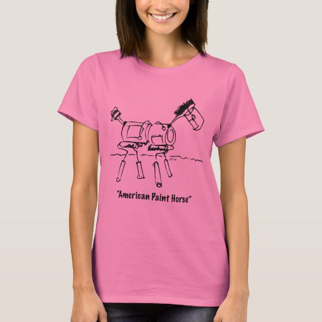 Paint Horse Long Sleeve T T-Shirt (Front)