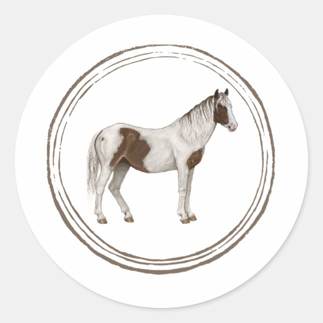 Paint Horse Sticker (Front)
