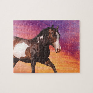 Paint Horse sunrise Puzzle