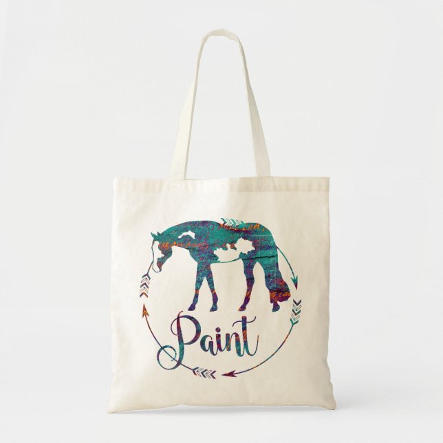 Paint Horse Tote Bag (Front)