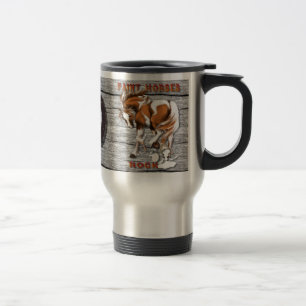 Paint Horses Rock mugsP Travel Mug