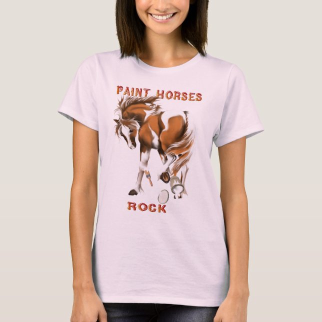 *Paint Horses Rock T-Shirt (Front)