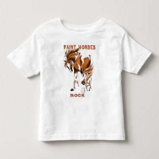 *Paint Horses Rock Toddler T-Shirt
