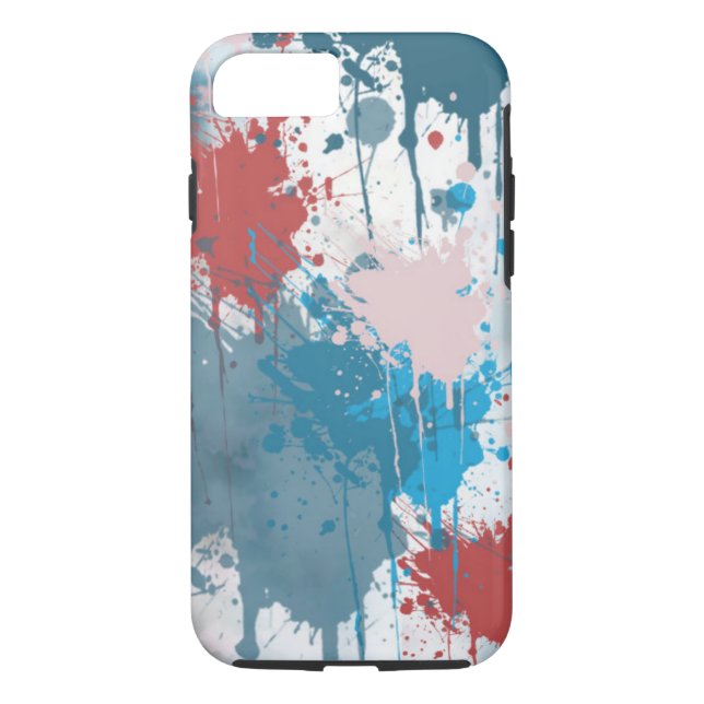 Paint Inspired iPhone 7, Tough Extreme Case (Back)