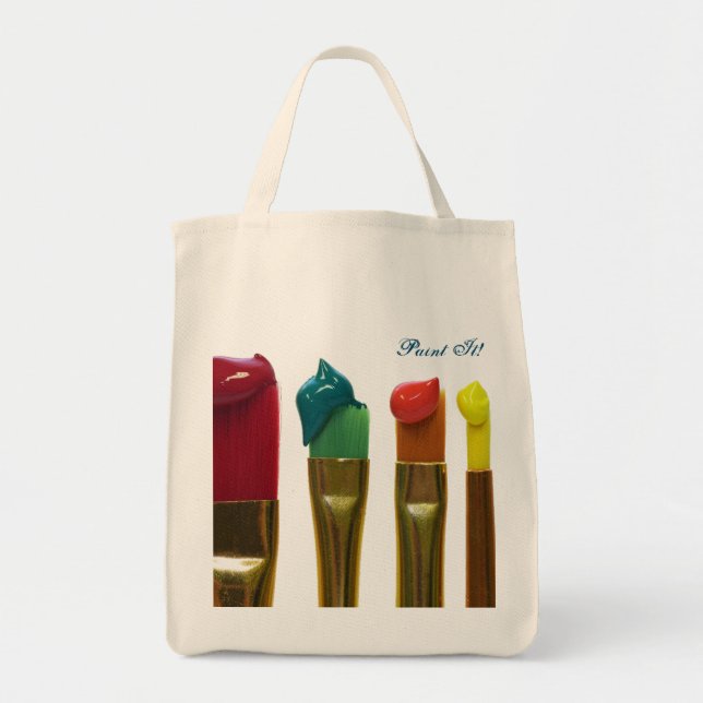 Paint It Tote Bag (Front)