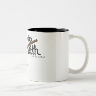 Paint Me With Soul Two-Tone Coffee Mug