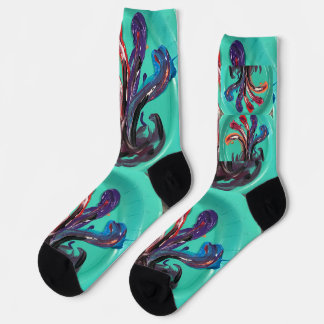 Paint on my socks. socks