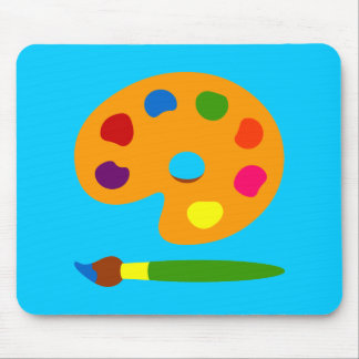 Paint Palette Art Mouse Mat