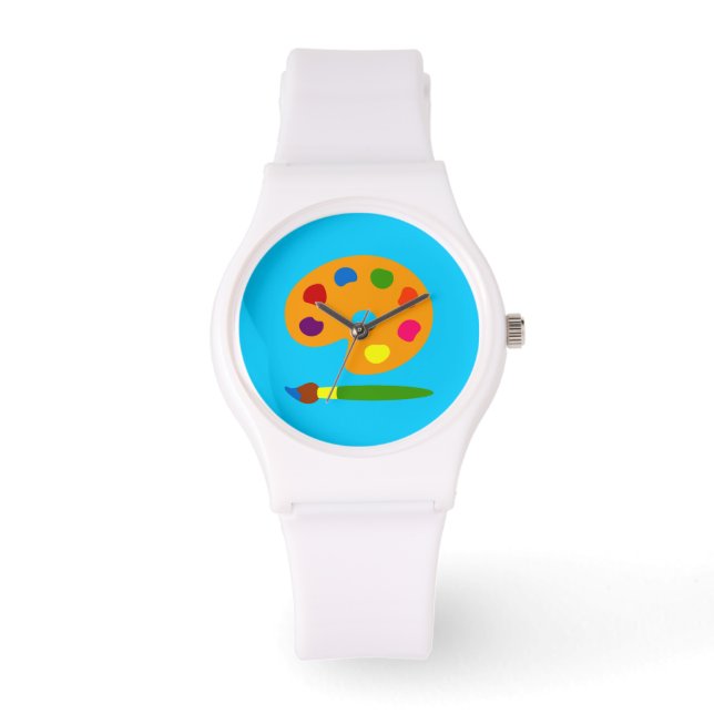 Paint Palette Art Watch (Front)