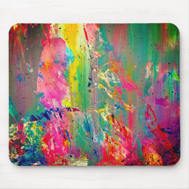 Paint Palette Mouse Mat (Front)