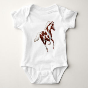 Paint Pony Galloping Infant One Piece Baby Bodysuit