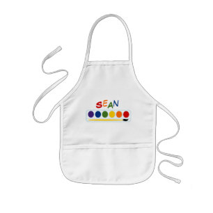 Paint Set Kids Apron