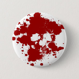 Paint Skull 6 Cm Round Badge