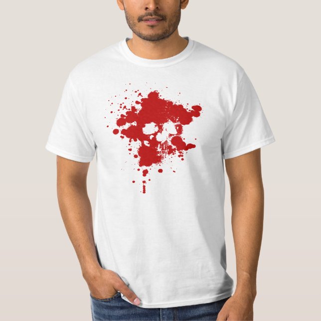 Paint Skull T-Shirt (Front)