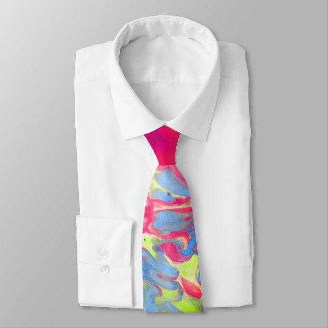 Paint Smear Tie (Tied)