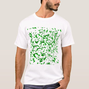 Paint Spatter Green T-Shirt