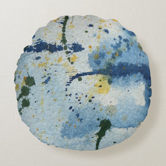Paint Spatter                                      Round Cushion (Front)