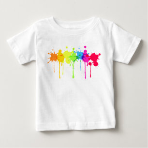 Paint Splash Baby T-Shirt