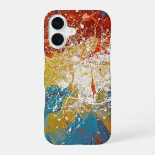 Paint Splash background iPhone 16 Case