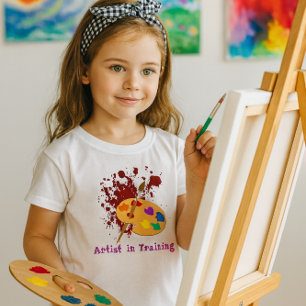Paint Splash Girls T-Shirt