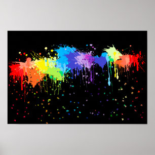Paint Splash Poster