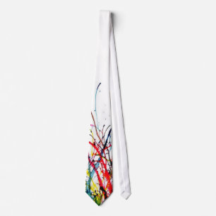 Paint splash tie