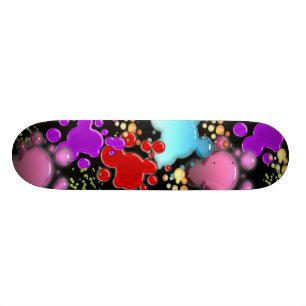 Paint Splat Skateboard