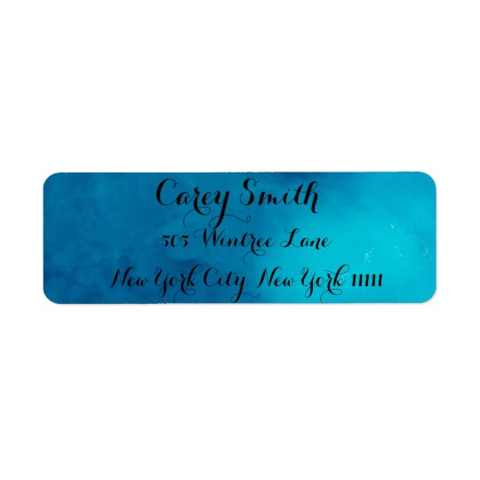 paint splat watercolor colour address craft label return address label