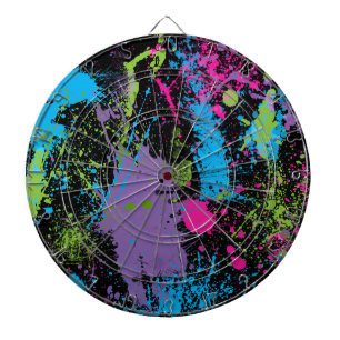 Paint Splater Dartboard