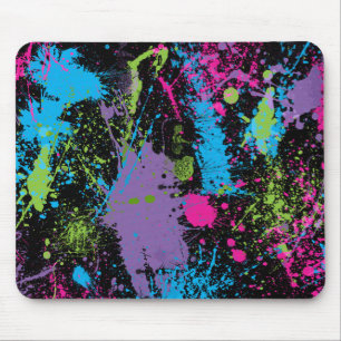 Paint Splater Mouse Mat