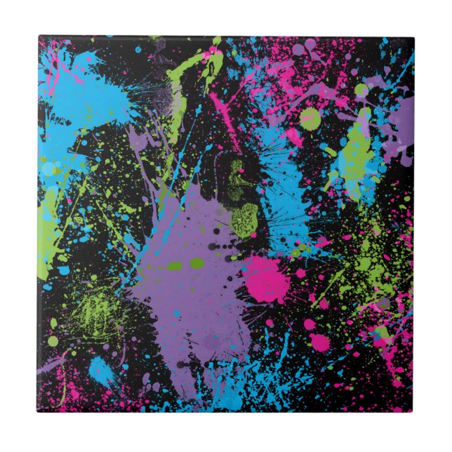 Paint Splater Tile (Front)
