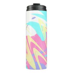 Paint Splatter Abstract Art Thermal Tumbler
