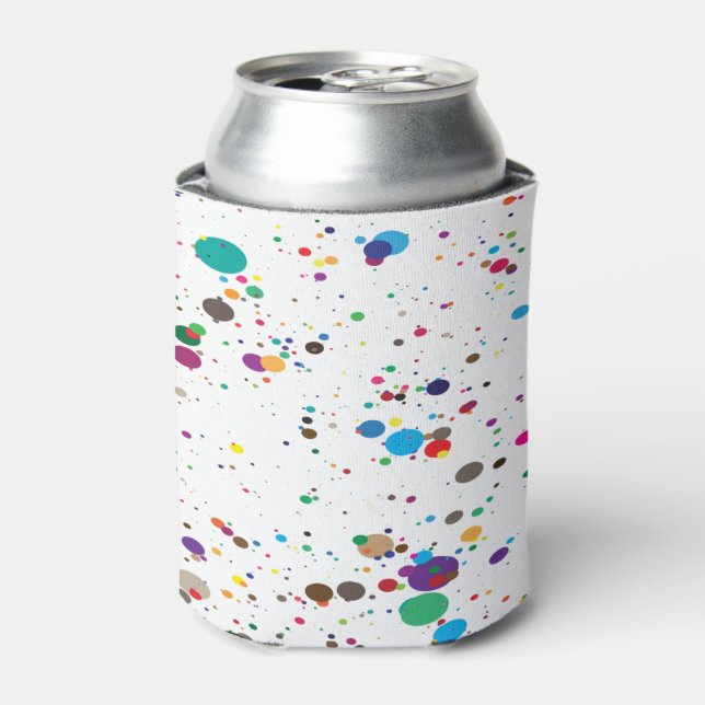 Paint Splatter Can Cooler (Can Front)